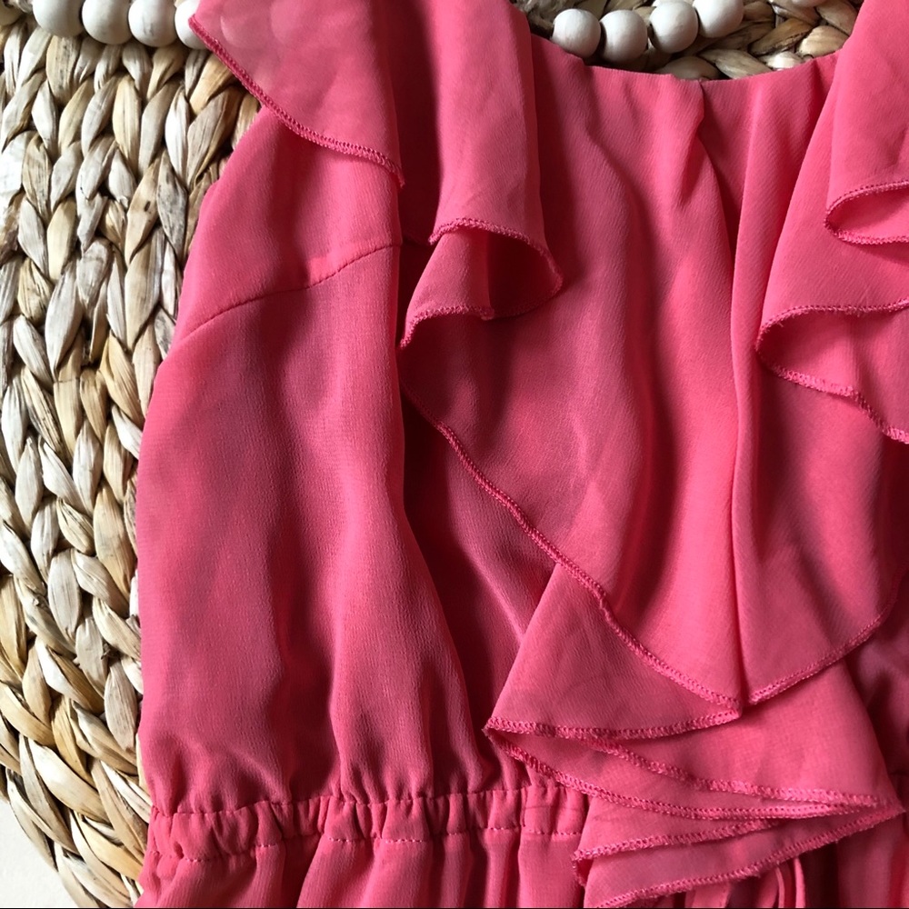 ✨Bundle 5 for $25 🏷
🍉 Pink Ruffle Dress - Picture 10 of 10